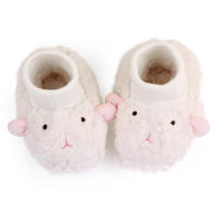 Zapatillas De Otoño-Invierno Para Bebés Con Diseño De Oso Y Oveja Niños Y Niñas Calf Sintética Antideslizante Cómodo Para 0-18 Meses - details 19