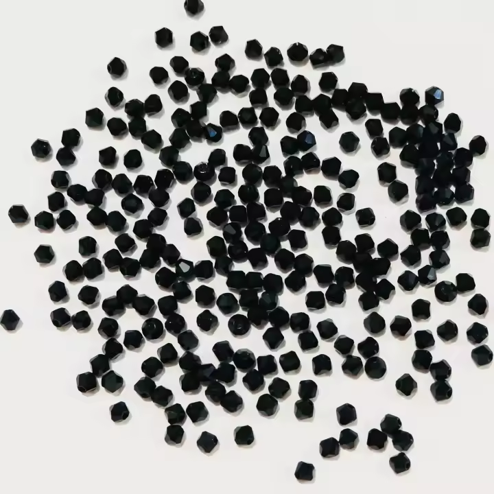 100PCS Bolas De Cristal Facetado 4MM Para Creación De Joyería Pulseras Collares Y Aretes DIY De Cuentas De Vidrio - 1
