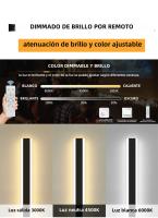 Lámpara De Pared LED Moderna Impermeable IP65 Para Exteriores Luz De Jardín Y Pórtico Lámpara De Aluminio 110V 220V Regulable - details 6