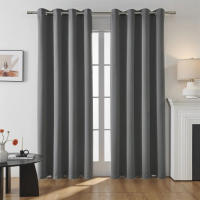 Cortinas De Bloqueo De Luz Negras Para Dormitorio Y Oficina Doble Capa No Existentes Dispositivos Inteligentes Material 100% Poliéster - details 19