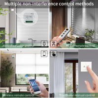 Interruptor Inteligente Para Cortina WiFi Tuya Controlador Eléctrico De Rollos Tejido Para Puertas Con Función De Control Remoto APP Smart Life Compatible Con Google Home Alexa - details 9