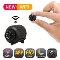 Cámara Mini HD 1080P WiFi Con Visión Nocturna IR Detección De Movimiento Ángulo Amplio Cámara De Seguridad Para El Hogar 2.4G WIFI - details 0