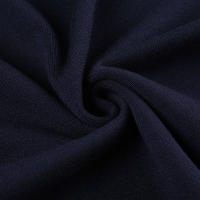 Suéter De Punto Gris Oscuro Para Mujer Estilo Minimalista Casual Suelto Cuello Redondo Manga Larga Otoño Invierno - details 4