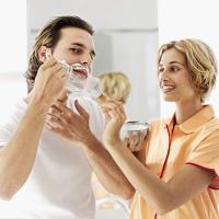 3-in-1 Shaving Set with Hair Brush Set Shaving Bowl and Stainless Steel Shaving Stand Luxury Men's Shaving Set - details 0