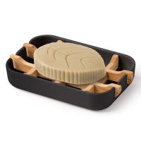 Soporte Para Jabón De Bambú, Accesorio De Baño Universal Para Ducha Y Fregadero, Bandeja De Ducha, Regalo Práctico Y Ecológico - details 0