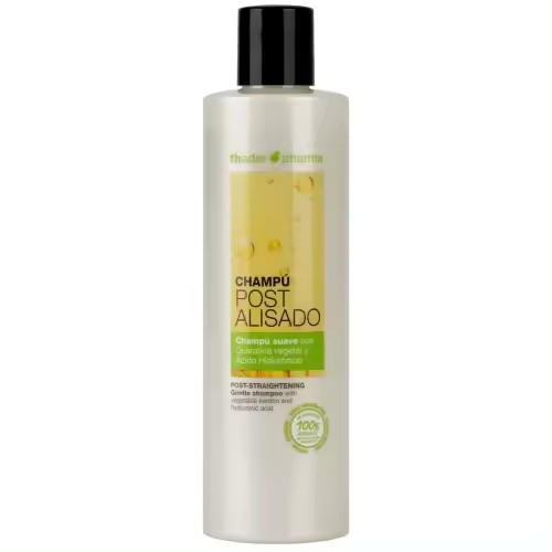 Thader Th Pharma Champú sin sulfatos Post Alisado del cabello con Queratina vegetal y Ácido Hialurónico, 300 ml - 1