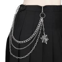 Cadena De Pantalones Punk Metálica Para Hombres Y Mujeres Adorno De Espalda De Araña Para Jeans Regalo De Accesorios De Moda Hip Hop - details 1