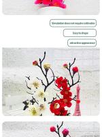 Planta Artificial De Bonsái Pequeña Simulación En Maceta Flores Falsas Para Decoración De Mesa Adornos Para Hogar Y Jardín De Hoteles - details 3