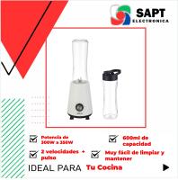 Licuadora 300-350W con Vaso de 600ml | 2 Velocidades, Cuchillas de Acero Inoxidable Pritech - details 0