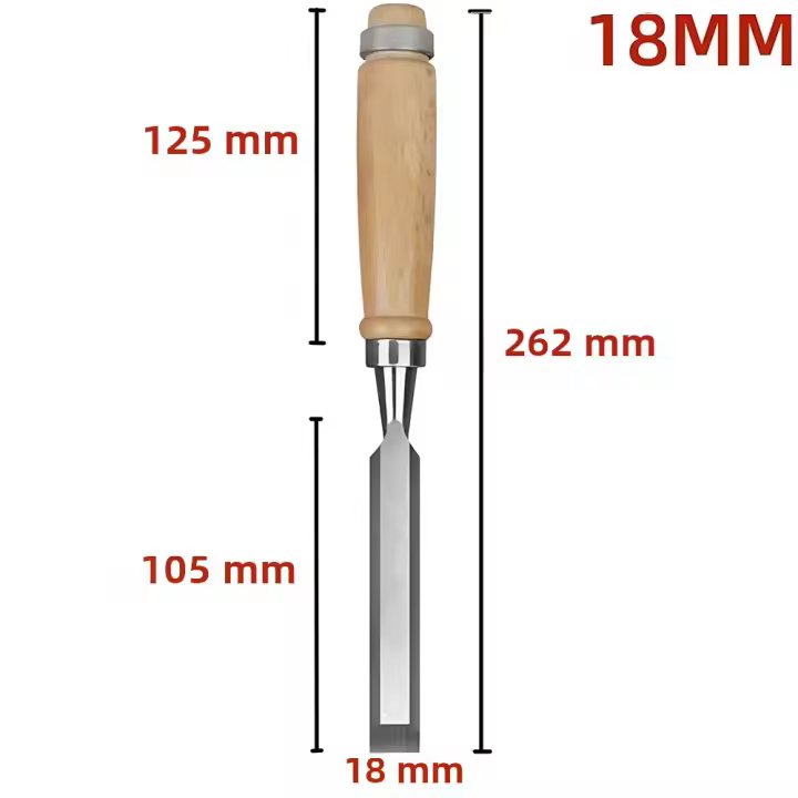 Taladro De Madera KRIOCY De Acero Al Carbono Herramienta De Carpintería Para Escultura Y Grabado Con Hoja De Acero Cromo-vanadio - 1