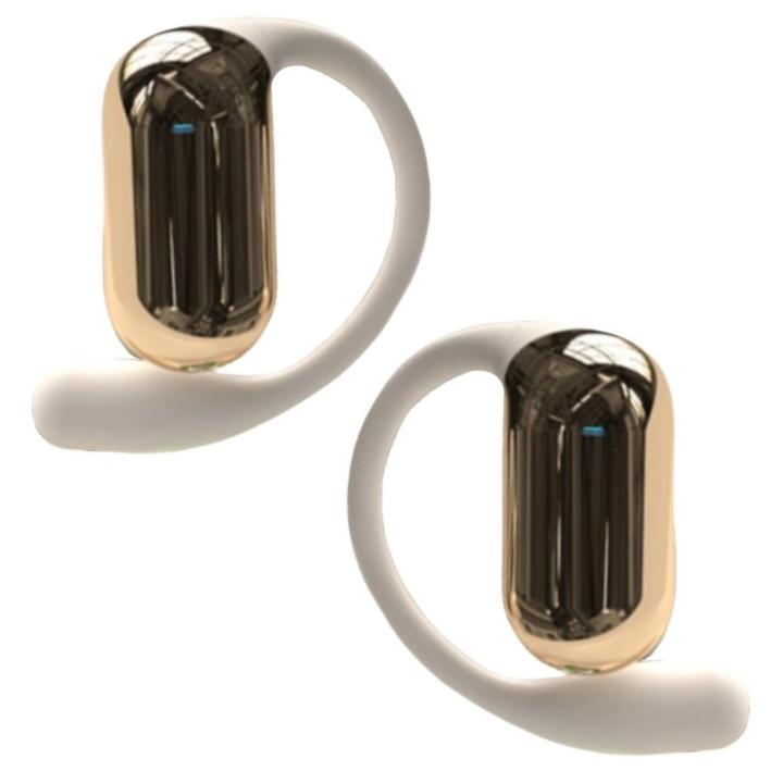 Musicall Auriculares Bluetooth 5.4 Deportivos OPEN EAR Cascos Colgante Ultra Ligeros, Pantalla LED de Batería, 40H