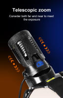 Linterna Frontal LED Potente 200000LM XHP300 Con Sensor Doble Luz Blanca Y Cálida Para Pesca Y Camping Impermeable 18650 - details 13