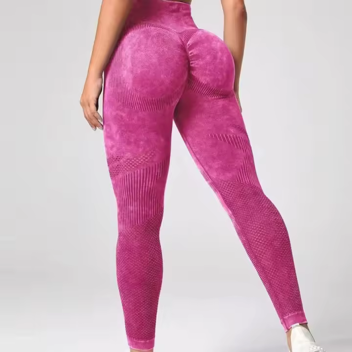 Leggings De Entrenamiento Con Scrunch Para Mujer Pantalones Levantador De Glúteos High Waisted Control Abdominal Tights De Yoga Y Gimnasio - 1