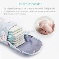 Bolso De Diaper Para Bebé Organizador Portátil De Viaje Al Aire Libre Mini Bolsa De Pañales Para Carrito De Compras Reutilizable Almacenamiento Para Mami - details 2