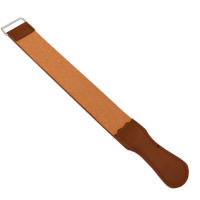 Cinturón De Afilado De Cuero Genuino Para Cuchillo De Barbería Y Navaja Fija Y Plegable Afilador De Cinturón De Pulido - details 15