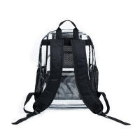 Nueva mochila de tela de PVC para niños y niñas, mochilas escolares para estudiantes, mochila para adultos, moderna, transparente, para ocio, impermeable. - details 6