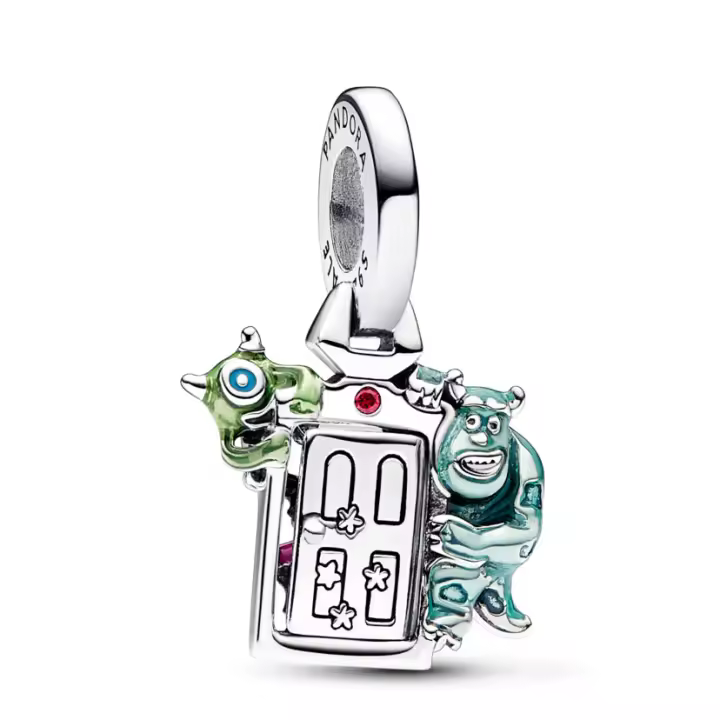 Pandora Charm Colgante en plata de ley Puerta Monsters, Inc. de Disney Pixar 792758C01 , para Mujer - 1