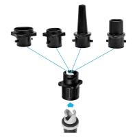 Adaptador De Válvula De Aire Para Bote De Goma Canoa Kayak SUP Compressor De Aire Convertidor De Válvula De Bicicleta Inflable - details 2