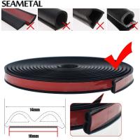 Sella De Clima Universal Autoadhesivo De Goma 51/100 Pulgadas De Ancho X 1/5 Pulgadas De Grosor Para Ventana De Coche - details 1