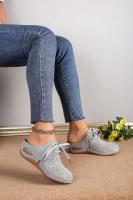 Nuevo Estill de Mulas de media Caña with Tiras y Tacones de cuña para Mujer, sandalias huecas de talla Grande, - details 11