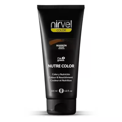 Nirvel Mascarilla color marron intenso 200 ml - 1
