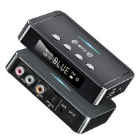 Pantalla Digital LED NFC con Bluetooth 5,0, transmisor y receptor de Audio de 3,5mm, AUX, RCA, Coaxial óptico, TF/u-disk, micrófono FM, adaptador inalámbrico - details 17