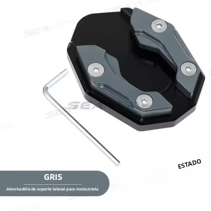 Cubierta De Pie De Motocicleta SEAMETAL De Aluminio Universal Accesorios Para Pedalera Y Extensión De Pies De Bicicleta - 1