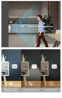 Lámpara Nocturna Inteligente LED Para Armario Y Escaleras Sensor De Movimiento PIR Luz De Baño Y Cocina Automática ON/OFF - details 8
