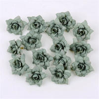 10/20Pcs Flores Artificiales De Seda Rosa 4CM Para Decoración De Hogar Bodas DIY Guirnalda De Navidad Accesorios De Regalo - details 22