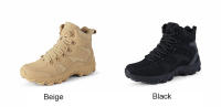 Botas De Entrenamiento De Combate En Desierto Para Hombres Antideslizantes Resistente Al Desgaste Para Camping Montañismo Pesca Caza Senderismo Zapatillas De Exterior - details 6
