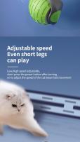 Nueva Juguete Interactivo Para Gatos Bola Eléctrica Automática Recargable USB Divertida Y Estimulante Para Gatos Y Gatas - details 2