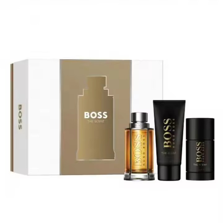 HUGO BOSS boss the scent eau de toillete 100ml cofre 3 piezas - 1