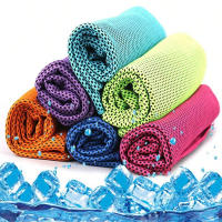Toallas Deportivas De Enfriamiento Rápido 6pcs Para Actividades Al Aire Libre Como Gimnasio Viajes Yoga Correr Y Más 100% Poliéster - details 3