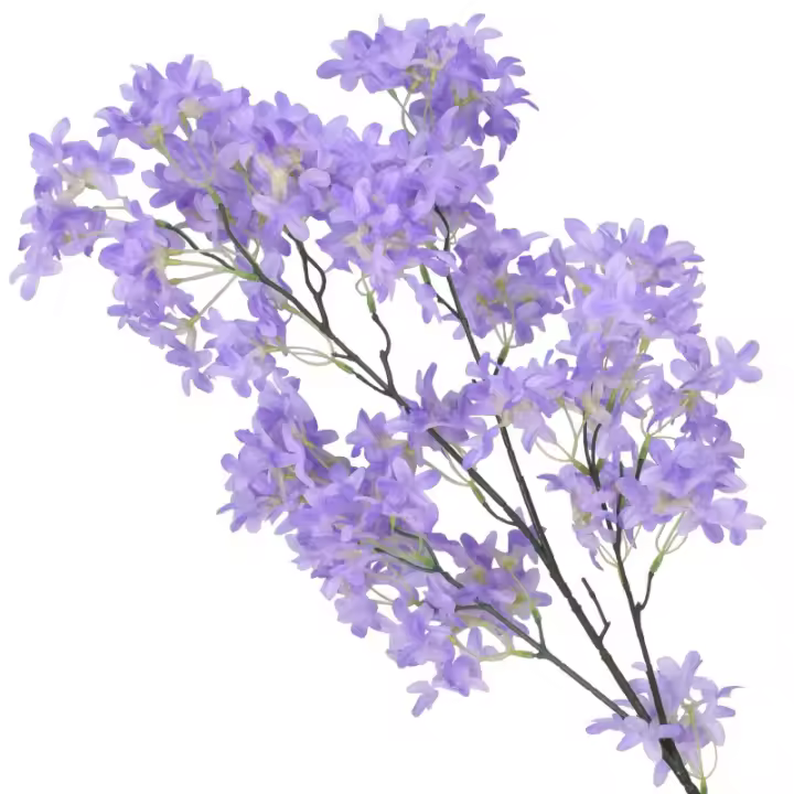 Flor De Lirio De Agua Artificial 100cm Con Ramo Largo De Seda Para Decoración De Hogar Oficina Hotel Bodas Fiestas - 1