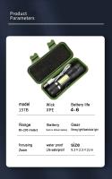 Mini Linterna EDC Super Brillante LED+COB Zoomable Recargable Por USB Para Camping Pesca Exterior Emergencia Con Luz De 300 Lumen - details 6
