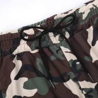 Shorts De Correr Para Hombre Camuflaje Quick-Dry Malla Transpirable Para Gimnasio Y Playa Joggers Moda Deportiva Casual - details 42