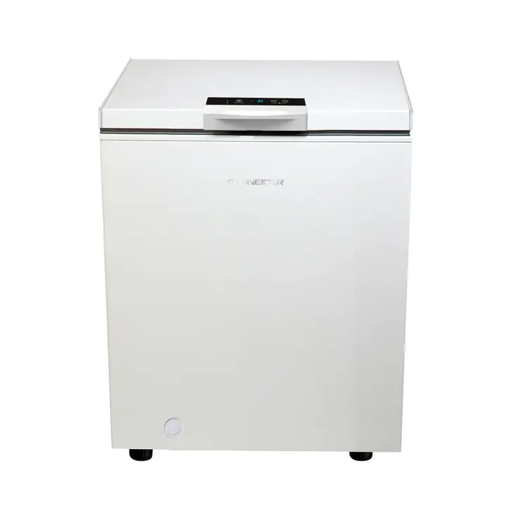 Congelador Vertical 93L Display en puerta Blanco SCHNEIDER SCCFD93W+ - 1