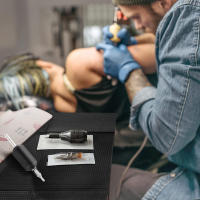50/125PCS Almohadillas De Tatuaje Desechables Negras Fundas Para Mesa De Tatuaje Suministros De Papel Higiénico Para Pacientes Dentales - details 8