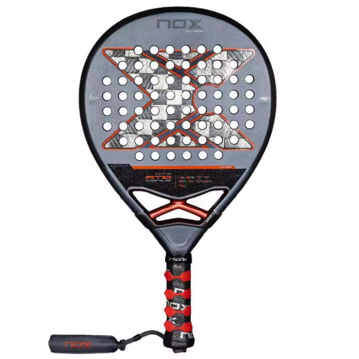 pala de padel Nox At10 Genius 18K Alum By Agustin Tapia 2025 + Regalos - Equipamiento Deportivo para Padel - 1