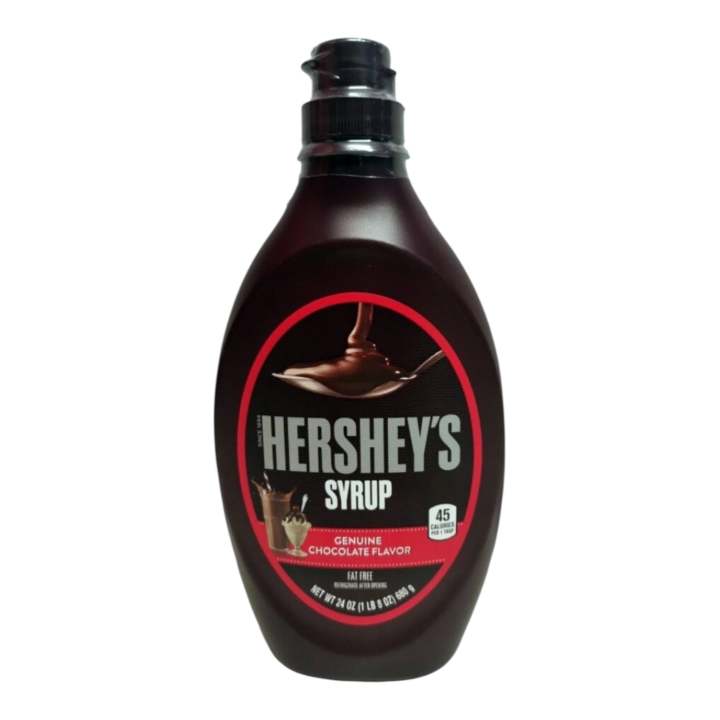 Sirope de Chocolate Hershey's 680g - Auténtico Sabor a Chocolate para Helados, Tortitas y Postres