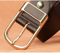 Cinturón De Cuero Genuino Para Hombres Con Hebilla De Calidad Superior Estilo Casual Cowboy Moda Diseñador 2022 Nuevo - details 9
