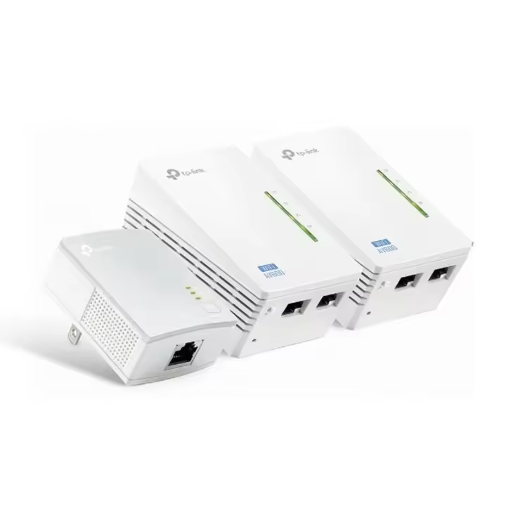 Tp-link tl-wpa4220 tkit plc powerline electric network av600 wifi n300 - 1