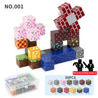 Juego De Construcción Magnético De Bloques Para Niños Y Niñas Set De Mundos Magnéticos Juguetes STEM De Pilastras Cúbicas Sensación Regalo Para Niños Y Niñas - details 5