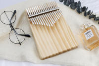 Kalimba Piano De Uso Portátil Con 17 Teclas De Madera De Spruce Para Principiantes Y Adultos Regalo Ideal Con Martillo De Ajuste - details 0