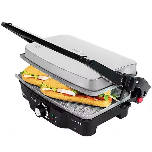 Parrilla eléctrica Cecotec Rock'n Grill 1500W negro/inox - 1