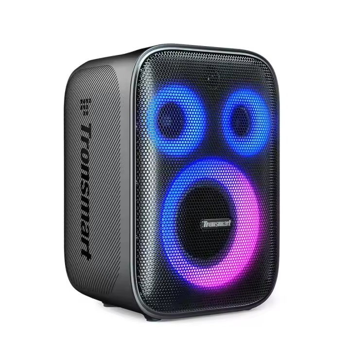 Altavoz Bluetooth Tronsmart Halo 200, Altavoz Portátil 120W Potente, Sonido Estéreo, Luces Led y Waterproof, 18H de Reproducción, con AUX, App, Agujero de Guitarra - 1