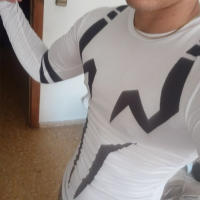 Camiseta De Compresión 3D Para Hombres Deporte Rápido Secado Tops De Gimnasio Fitness Camisetas De Base De Anime Rash Guard - details 4