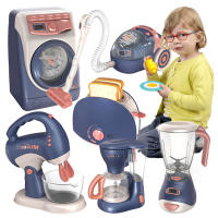 Juego De Juguetes De Cocina Eléctricos Para Niñas Simulación De Aparatos De Limpieza Juguetes Educativos Para Niños Entre 3 Y 6 Años - details 0