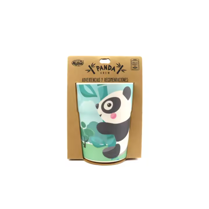 Vaso de Bambú Personalizado con Nombre, 250 mL, Vaso de agua Infantil de Bambú sin BPA, Diseño Colorido y Divertido, Perfecto para Comidas Familiares, Actividades al Aire Libre y Uso Diario, Fácil de Lavar - 1