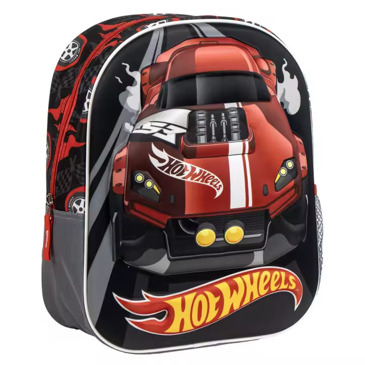 Mochila Infantil 3D Hot Wheels 25.0 X 31.0 X 10.0 Cm (Cerdá 2100005873) - 1